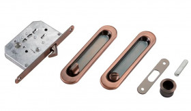 Комплект для раздвижных дверей PALIDORE SL WC AC медь