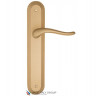 Дверная ручка на планке Fratelli Cattini LAVERA PL288-BS матовая латунь