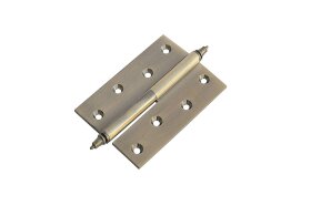 Петля съемная MORELLI латунная с короной MB 100X70X3 AB R C правая античная бронза