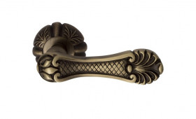 Ручка дверная Venezia FENICE D5 матовая бронза