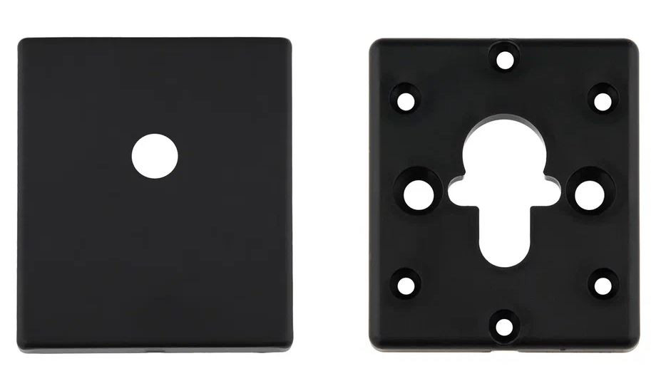 Накладка декоративная под шток PALIDORE 050-03-BLACK черный