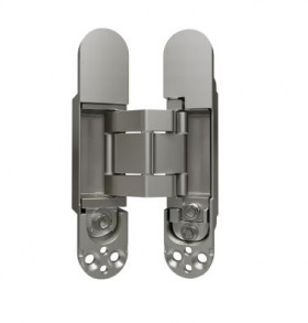 Петля скрытой установки VAL DE FIORI CDH-3D 135x27 MCR хром матовый 2шт