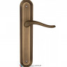 Дверная ручка на планке Fratelli Cattini LAVERA PL288-BY матовая бронза