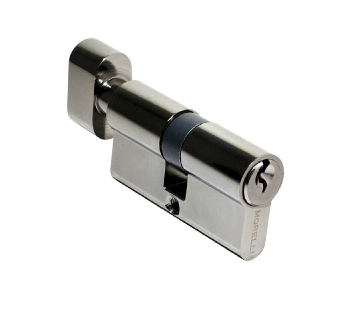 Цилиндр MORELLI ключ/вертушка (60 мм) 60CK BN Черный никель