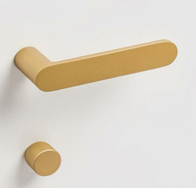 Ручка дверная Verum Nuda Pure матовое золото