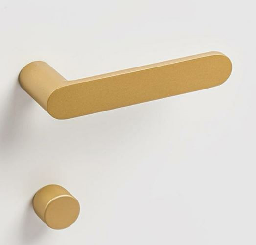 Ручка дверная Verum Nuda Pure матовое золото