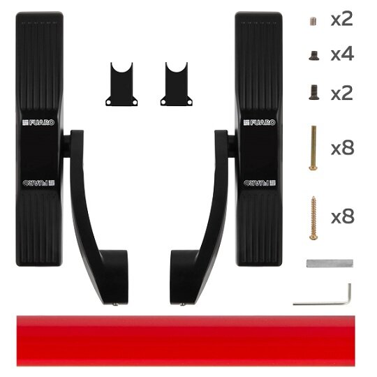 Ручка-штанга нажимная FUARO 1700А для антипаники врезной для замка FL-0433 ANTI-PANIC