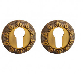 Накладка на цилиндр RENZ INET 10 CF кофе