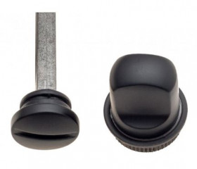 Завертка сантехническая Fratelli Cattini WC-1 1FS-NM матовый черный