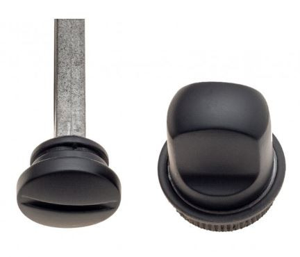 Завертка сантехническая Fratelli Cattini WC-1 1FS-NM матовый черный