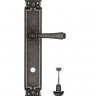 Дверная ручка на планке Venezia CALLISTO WC-2 PL97 античное серебро
