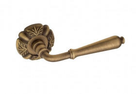 Ручка дверная Venezia CLASSIC D5 матовая бронза
