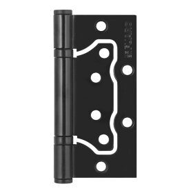 Петля накладная без врезки FUARO 500-2BB 100x2,5 чёрный матовый