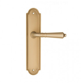 Дверная ручка на планке Fratelli Cattini TOSCANA PL248-BS матовая латунь