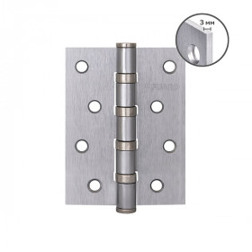 Петля универсальная FUARO HEAVY IN4400U SSC 100х75х3 мм сатинированный хром