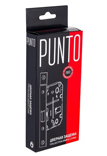 Защелка врезная PUNTO L72-50 GP Золото