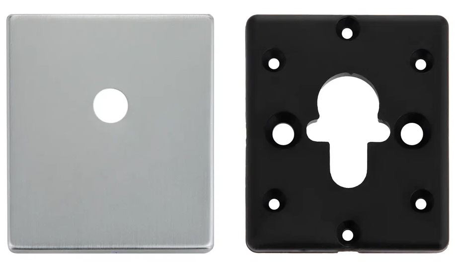 Накладка декоративная под шток PALIDORE 050-03-SSC сатинированный хром