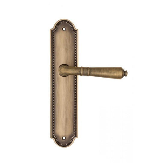 Дверная ручка на планке Fratelli Cattini TOSCANA PL248-BY матовая бронза
