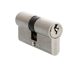 Цилиндр MORELLI ключ/ключ (70 мм) 70C SN Белый никель