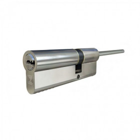 Цилиндровый механизм со штоком ГАРДИАН GS TERMO 92 мм 61/31/70SH Ni никель 5 кл /128:7376/