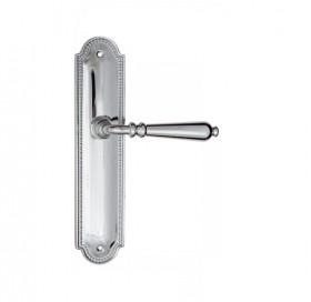 Дверная ручка на планке Fratelli Cattini NAPOLI PL248-CR полированный хром