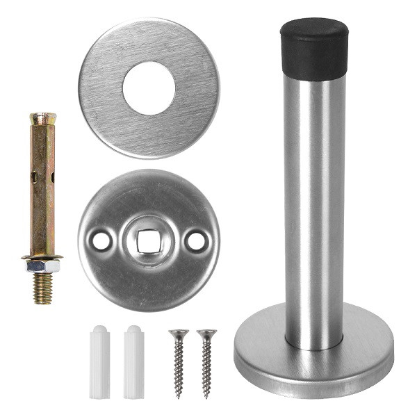 Ограничитель настенный для входной двери FUARO STOPPER/M.15 INOX нержавейка