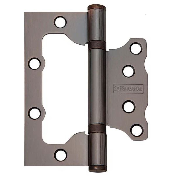 Петля накладная без врезки PALIDORE 100х75х2,5 2ВВ AC ARSENAL медь