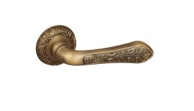 Ручка дверная FUARO MONARCH SM AB-7 Матовая бронза