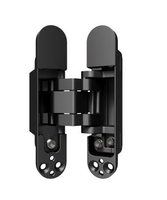 Петля скрытой установки со смещением VAL DE FIORI CDH-3D 135x27-S MBL черный матовый 2шт