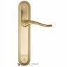 Дверная ручка на планке Fratelli Cattini LAVERA PL288-OLV полированная латунь