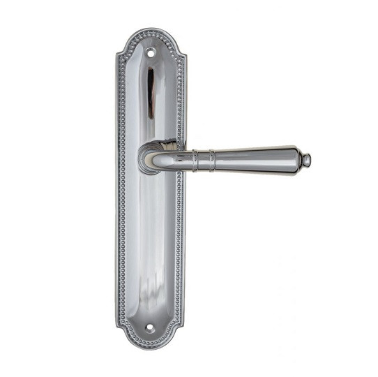 Дверная ручка на планке Fratelli Cattini TOSCANA PL248-CR полированный хром