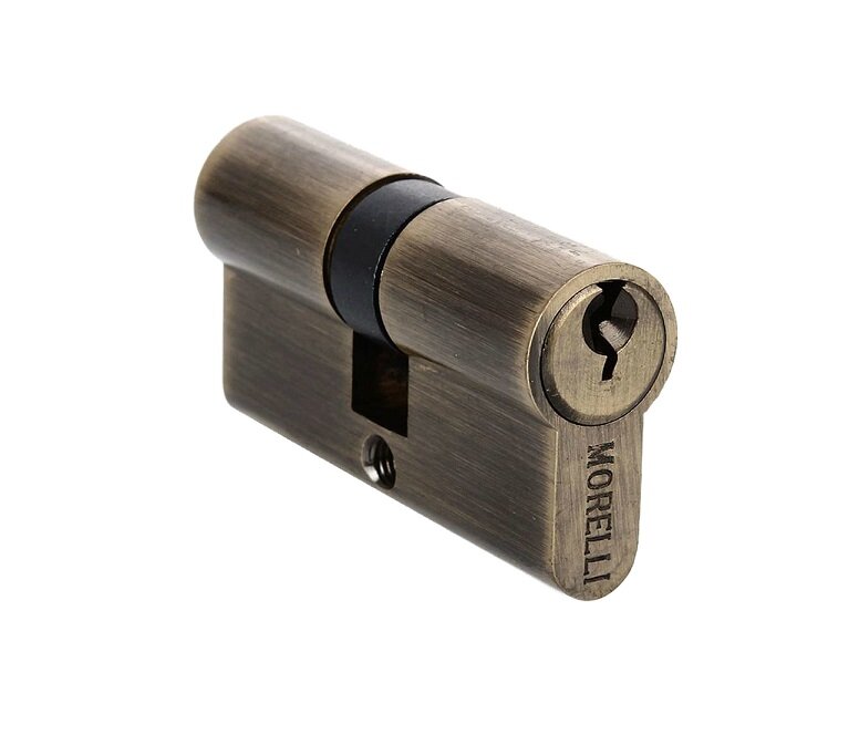 Цилиндр MORELLI ключ/ключ (70 мм) 70C AB Античная бронза