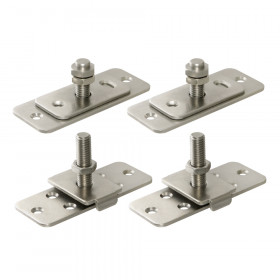 Комплект монтажных пластин для стационарного полотна ARMADILLO Comfort-PRO/Telescope