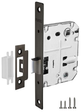 Защелка врезная PUNTO L72-50 GR Графит