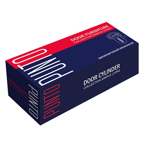 Цилиндровый механизм с вертушкой PUNTO A202/80 mm (35+10+35) PB латунь 5 кл