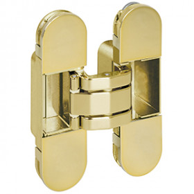 Петля скрытая AGB ECLIPSE 2.2 4 накладки в комплекте E30200.85.03 латунь