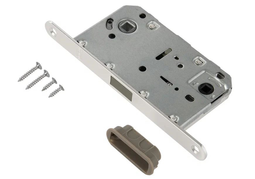 Защелка магнитная сантехническая PALIDORE L 3090 silver серебро