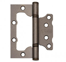 Петля накладная без врезки PALIDORE 100х75х2,5 2ВВ AS ARSENAL античное серебро