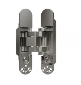 Петля скрытой установки со смещением VAL DE FIORI CDH-3D 135x27-S MCR хром матовый 2шт