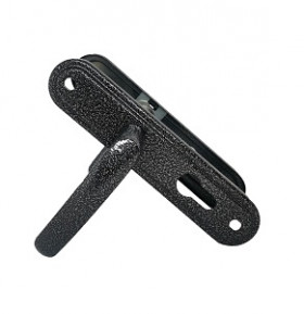 Ручка дверная на планке АБСОЛЮТ РФ1-55.08 серебро