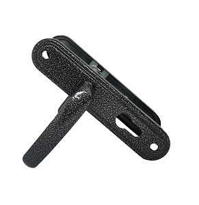 Ручка дверная на планке АБСОЛЮТ РФ1-55.08 серебро