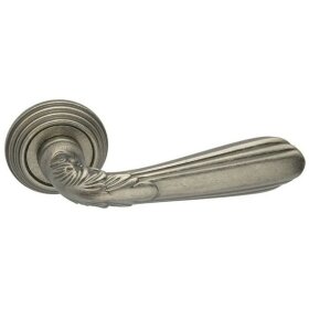 Ручка дверная ADDEN BAU Vintage FIORE V207 AGED SILVER состаренное серебро