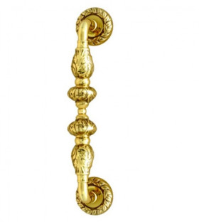 Ручка скоба MELODIA 730 Gemini Полированная латунь