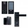 Электронный замок Sanyo D600 Usmart Go DM70 с WiFi с видеодомофоном черный
