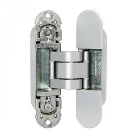 Петля скрытая AGB ECLIPSE 2.1 4 накладки в комплекте E30200.92.34 60 кг Матовый хром