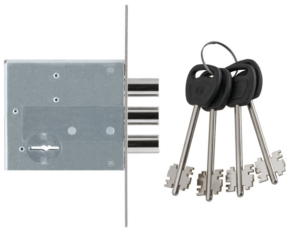 Замок врезной ГАРДИАН ЗВ 50.01 сувальдный /128:4193/