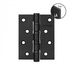 Петля универсальная FUARO HEAVY IN4400U BL 100х75х3 мм черный