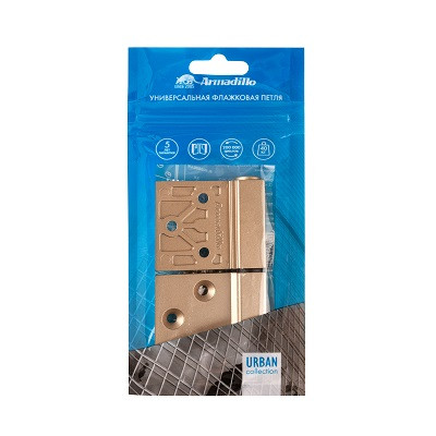 Петля универсальная флажковая ARMADILLO FL.IN3800.US FSG флорентийское золото