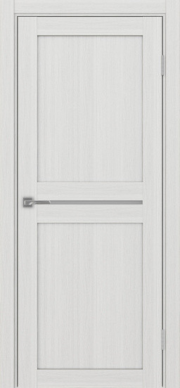 Межкомнатная дверь Оптима Порте Турин_520.121 ЭКО-шпон Ясень серебристый