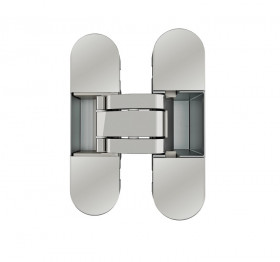 Петля скрытая AGB ECLIPSE 2.2 4 накладки в комплекте E30200.85.06 хром